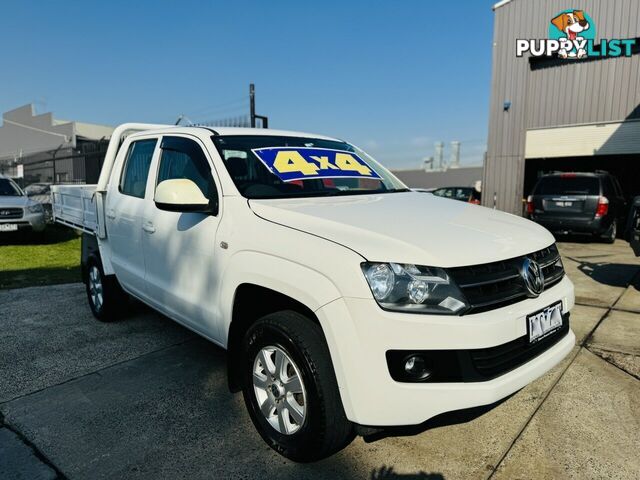 2013 Volkswagen Amarok TDI400 Trendline (4x4) 2H MY12.5 Dual Cab Chassis