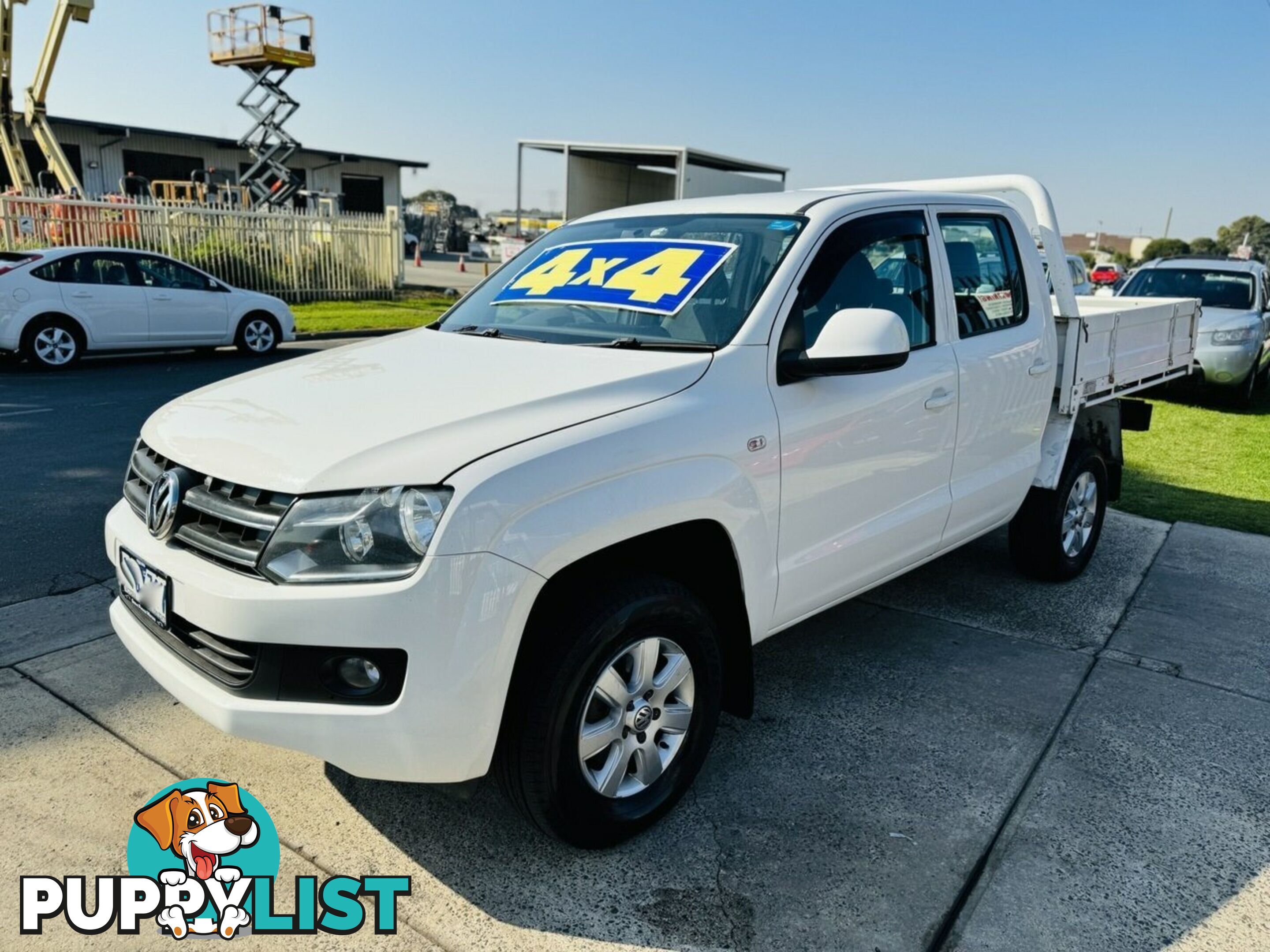 2013 Volkswagen Amarok TDI400 Trendline (4x4) 2H MY12.5 Dual Cab Chassis