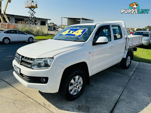 2013 Volkswagen Amarok TDI400 Trendline (4x4) 2H MY12.5 Dual Cab Chassis