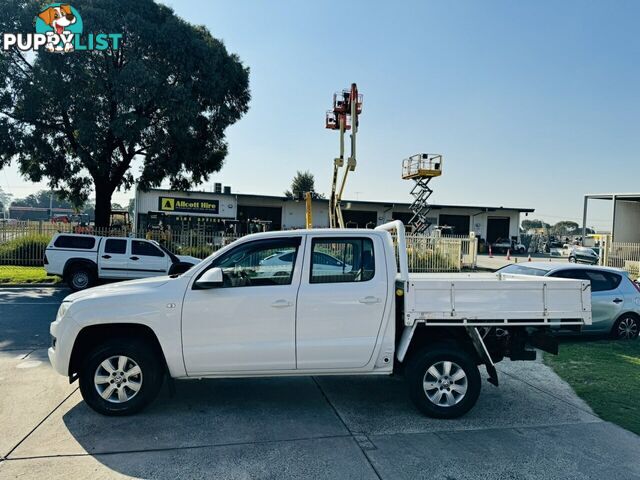 2013 Volkswagen Amarok TDI400 Trendline (4x4) 2H MY12.5 Dual Cab Chassis