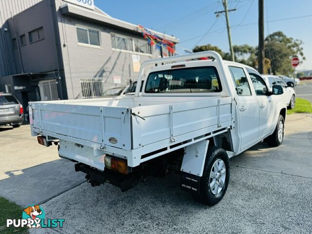 2013 Volkswagen Amarok TDI400 Trendline (4x4) 2H MY12.5 Dual Cab Chassis