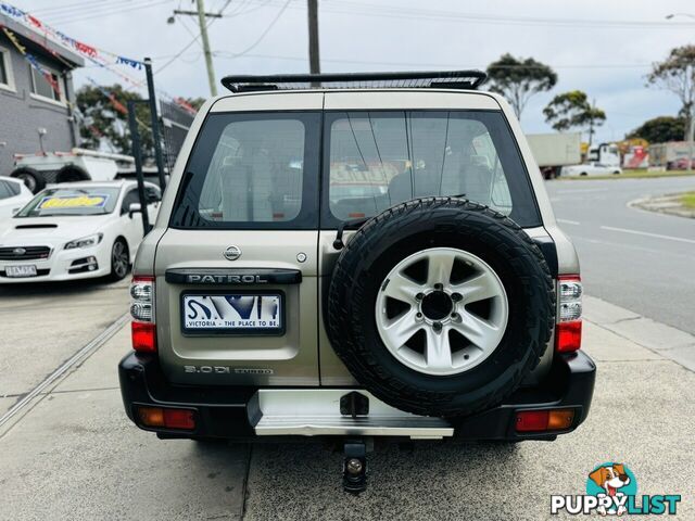 2002 Nissan Patrol ST (4x4) GU III Wagon