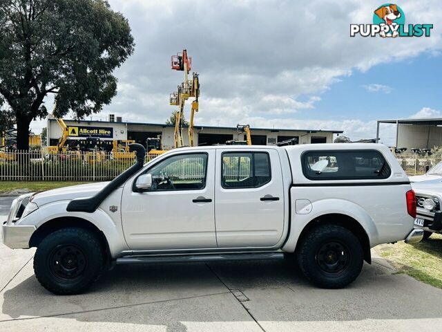 2012 Nissan Navara ST 25th Anniversary LE (4x4) D40 MY12 Dual Cab Pick-up