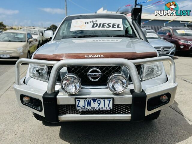 2012 Nissan Navara ST 25th Anniversary LE (4x4) D40 MY12 Dual Cab Pick-up