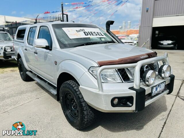 2012 Nissan Navara ST 25th Anniversary LE (4x4) D40 MY12 Dual Cab Pick-up