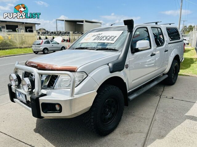 2012 Nissan Navara ST 25th Anniversary LE (4x4) D40 MY12 Dual Cab Pick-up