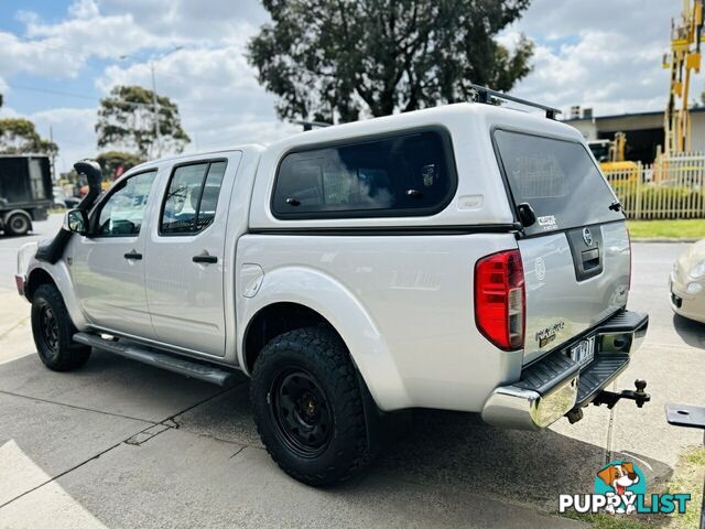 2012 Nissan Navara ST 25th Anniversary LE (4x4) D40 MY12 Dual Cab Pick-up