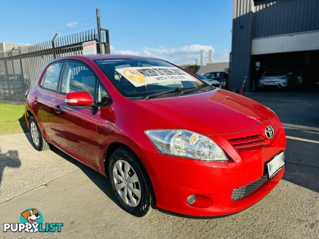 2010 Toyota Corolla Ascent ZRE152R MY10 Hatchback