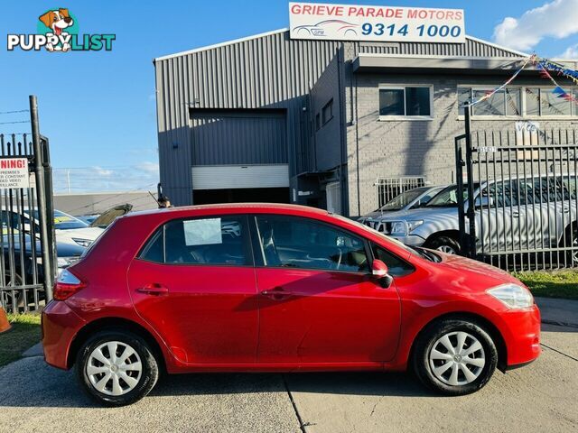 2010 Toyota Corolla Ascent ZRE152R MY10 Hatchback