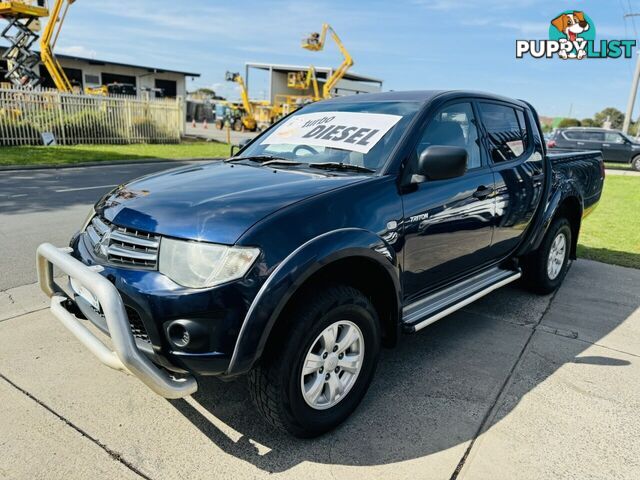 2010 Mitsubishi Triton GL-R MN MY10 Double Cab Utility