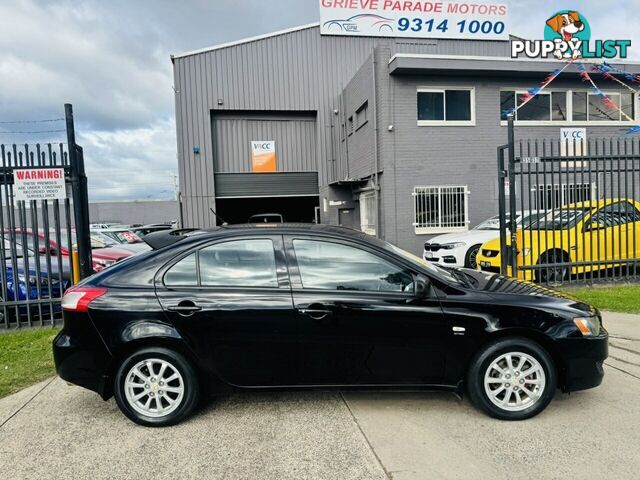 2010 Mitsubishi Lancer SX Sportback CJ MY11 Hatchback