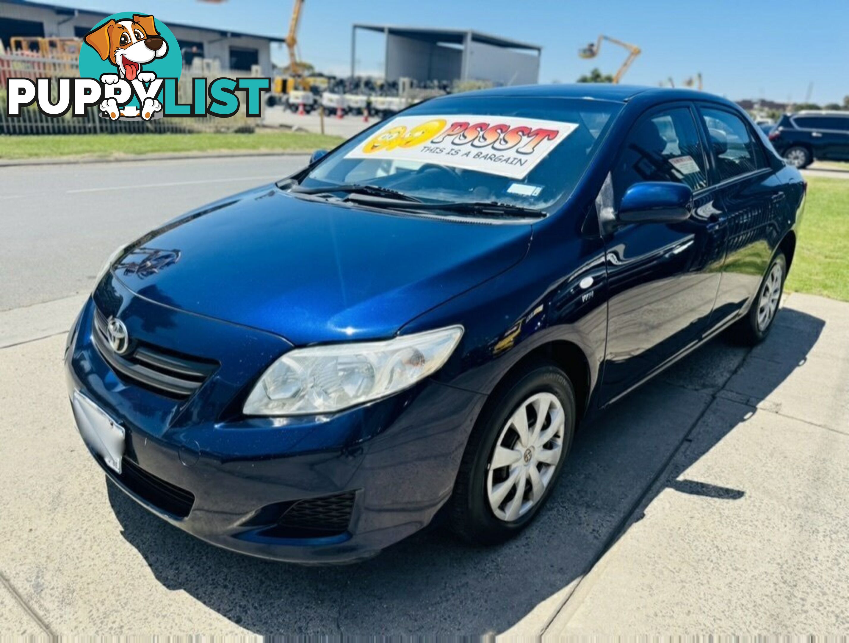 2007 Toyota Corolla Ascent ZRE152R Sedan