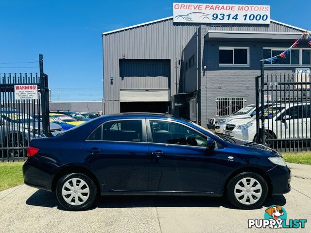 2007 Toyota Corolla Ascent ZRE152R Sedan