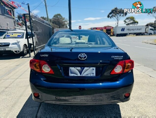 2007 Toyota Corolla Ascent ZRE152R Sedan