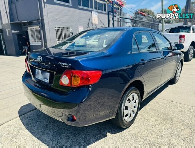 2007 Toyota Corolla Ascent ZRE152R Sedan