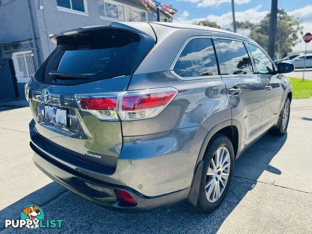 2015 Toyota Kluger Grande (4x2) GSU50R Wagon