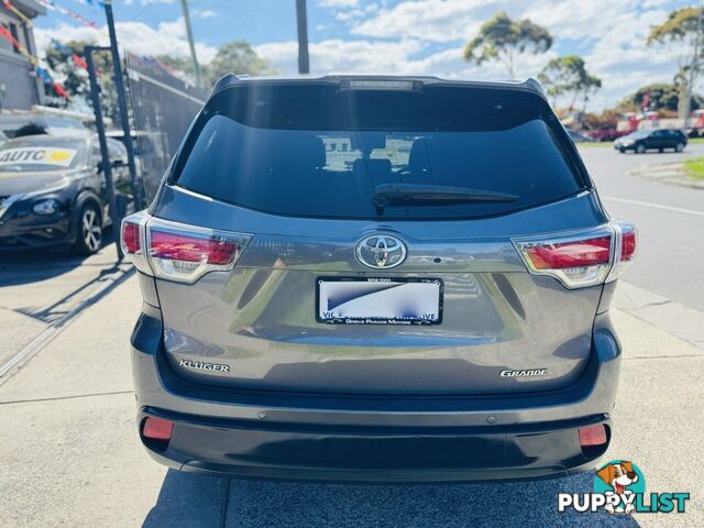 2015 Toyota Kluger Grande (4x2) GSU50R Wagon