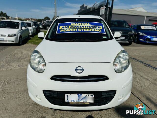 2012 Nissan Micra ST K13 Hatchback