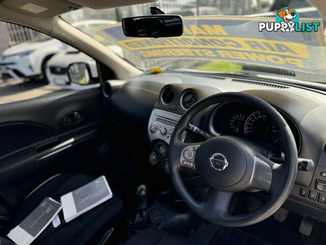2012 Nissan Micra ST K13 Hatchback