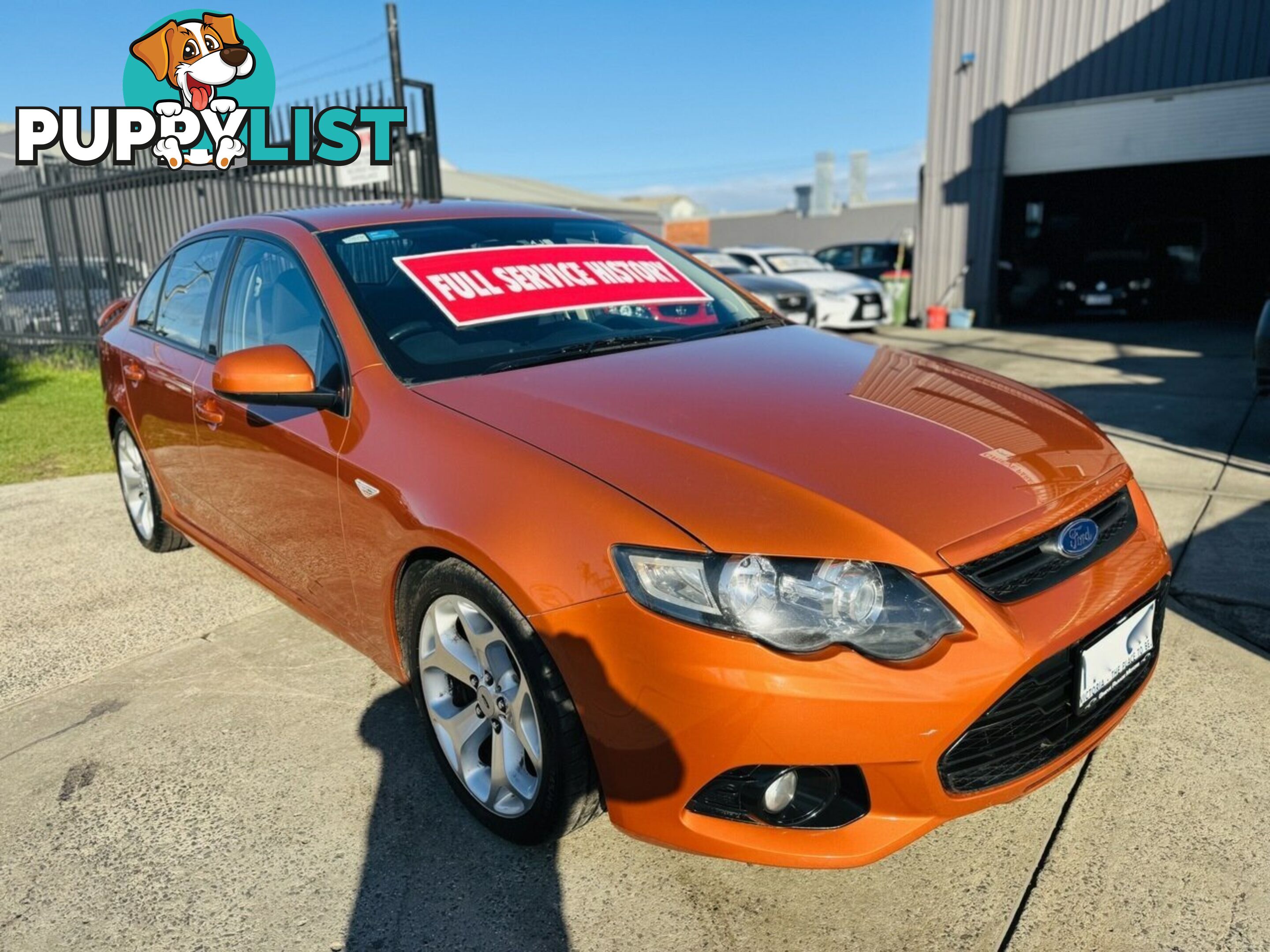 2011 Ford Falcon XR6 FG MK2 Sedan