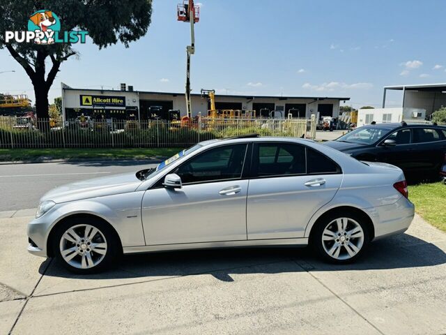 2011 Mercedes-Benz C200 Elegance BE W204 MY11 Sedan