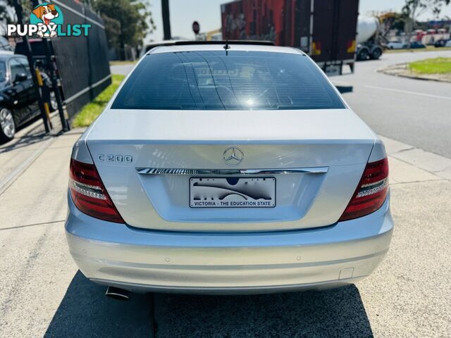 2011 Mercedes-Benz C200 Elegance BE W204 MY11 Sedan