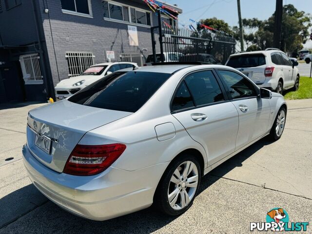 2011 Mercedes-Benz C200 Elegance BE W204 MY11 Sedan