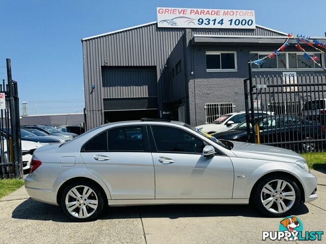 2011 Mercedes-Benz C200 Elegance BE W204 MY11 Sedan