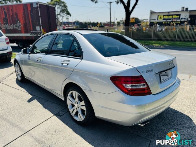 2011 Mercedes-Benz C200 Elegance BE W204 MY11 Sedan