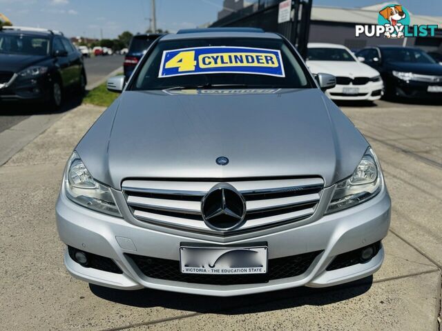 2011 Mercedes-Benz C200 Elegance BE W204 MY11 Sedan