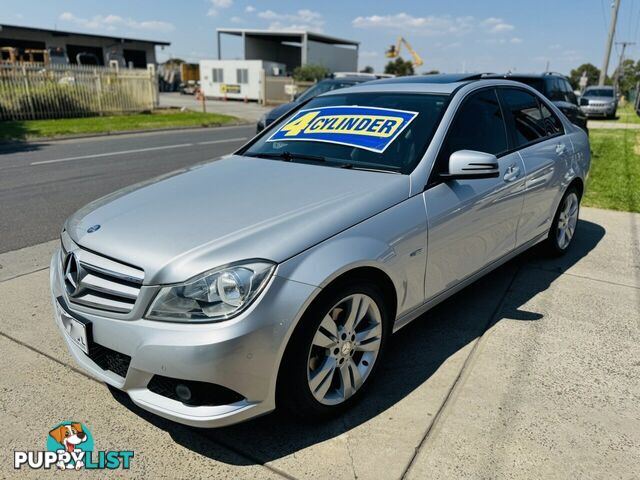 2011 Mercedes-Benz C200 Elegance BE W204 MY11 Sedan