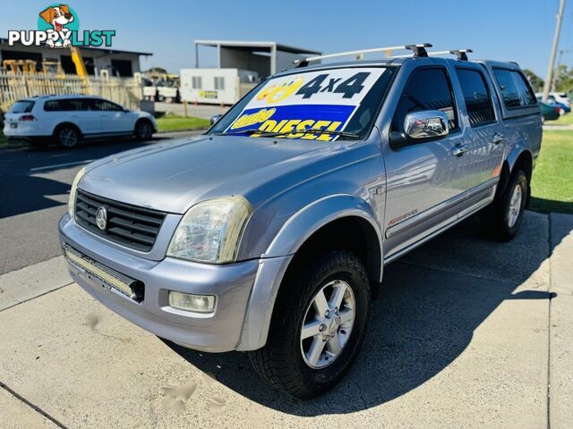 2004 Holden Rodeo LT (4x4) RA Crew Cab Pickup