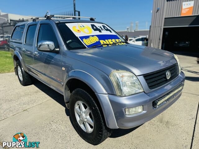 2004 Holden Rodeo LT (4x4) RA Crew Cab Pickup