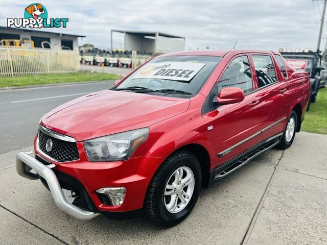 2012 Ssangyong Actyon Sports SX Q100 MY12 Double Cab Utility