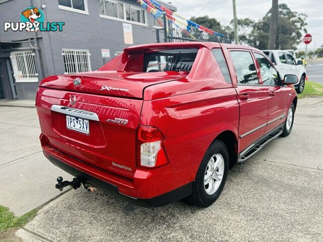 2012 Ssangyong Actyon Sports SX Q100 MY12 Double Cab Utility