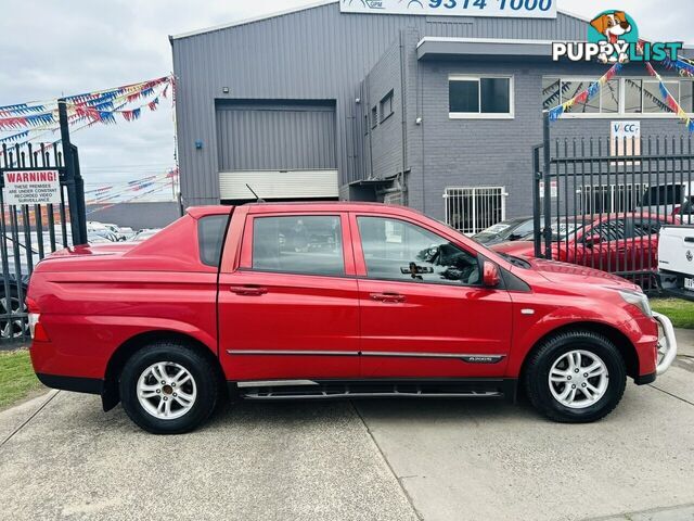 2012 Ssangyong Actyon Sports SX Q100 MY12 Double Cab Utility