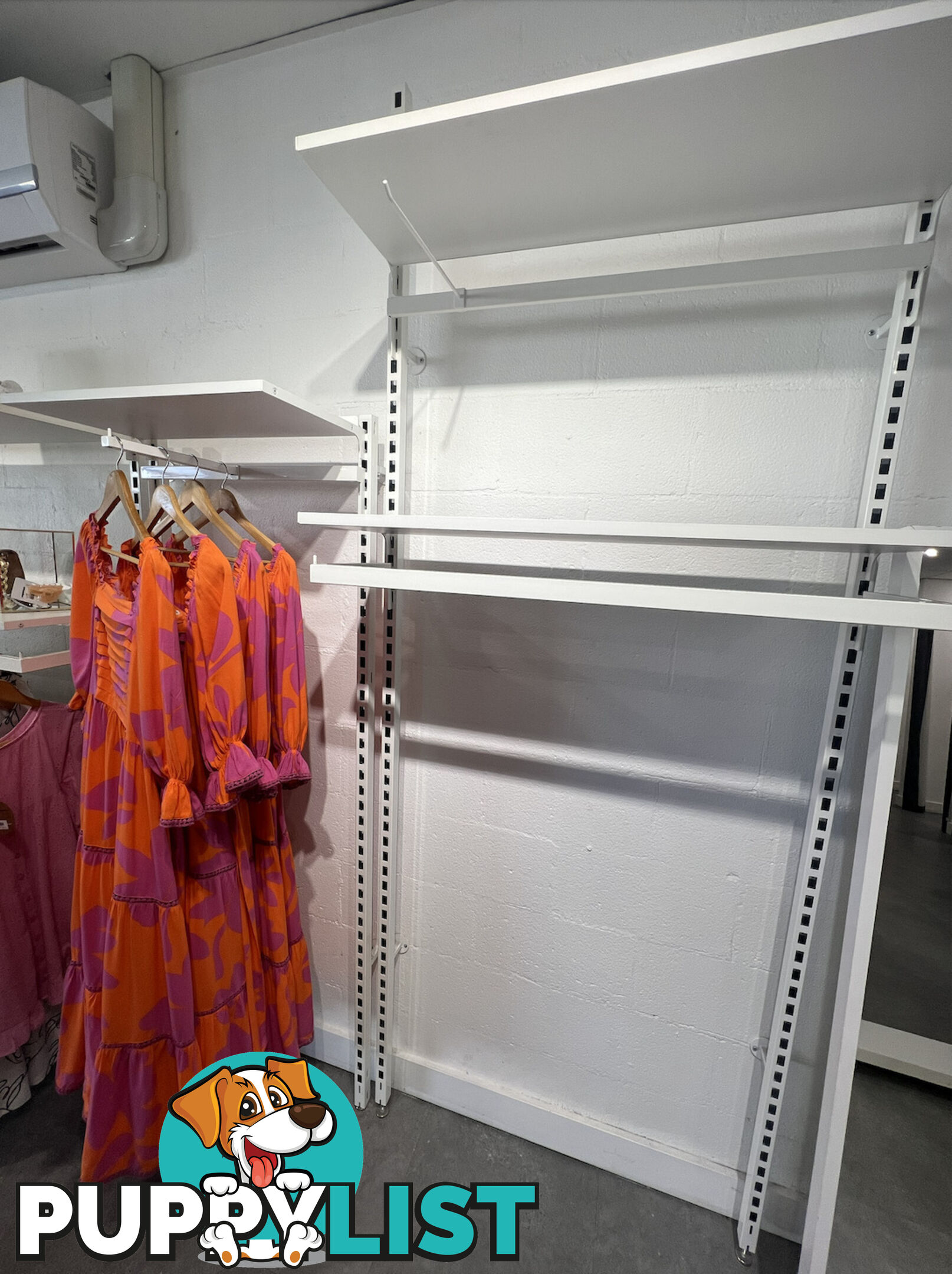 MaxE Rail &amp; Shelf Shop Fittings - full list in description
