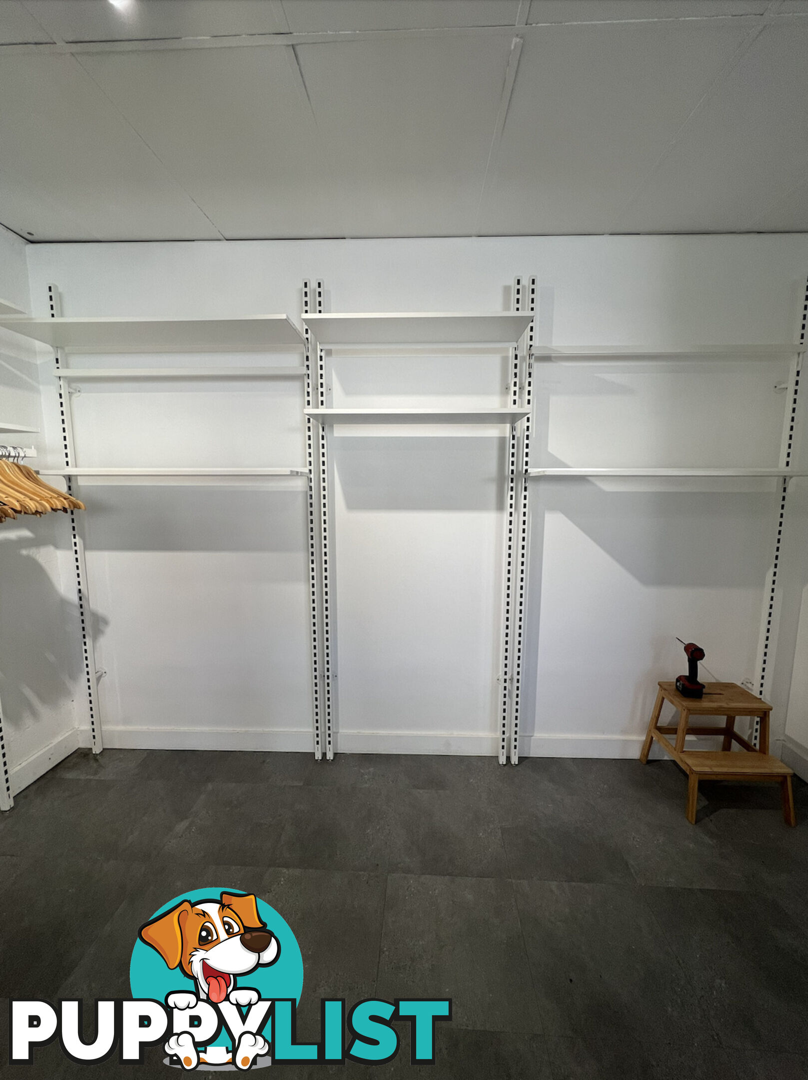 MaxE Rail &amp; Shelf Shop Fittings - full list in description