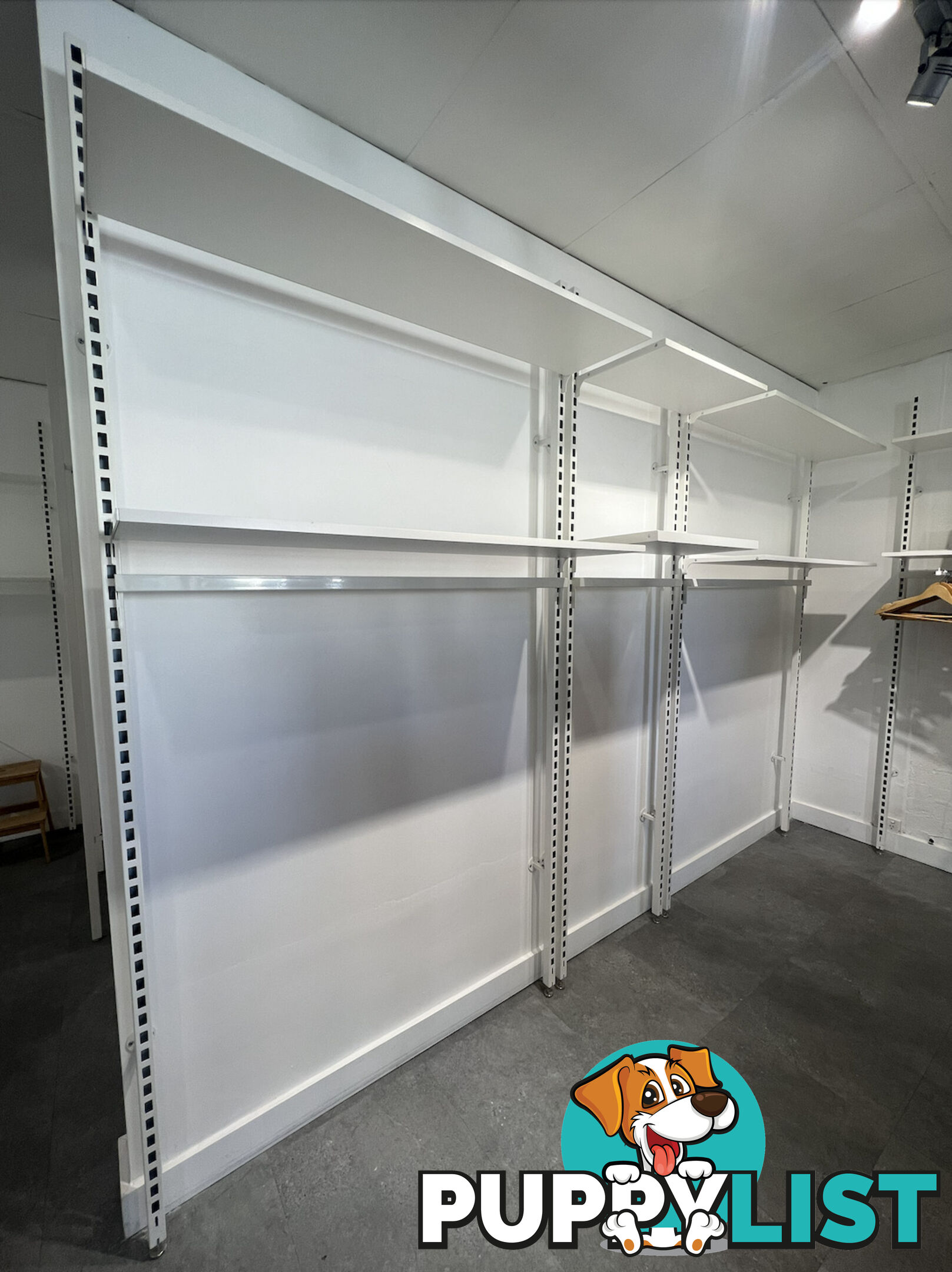 MaxE Rail &amp; Shelf Shop Fittings - full list in description