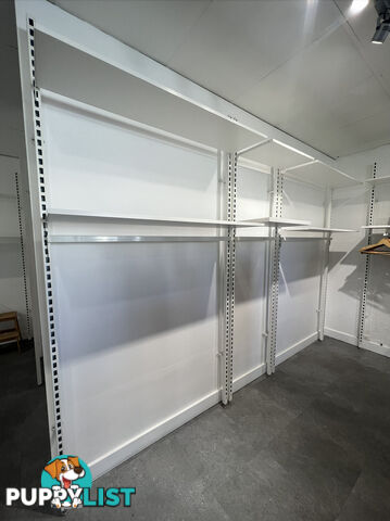 MaxE Rail &amp; Shelf Shop Fittings - full list in description