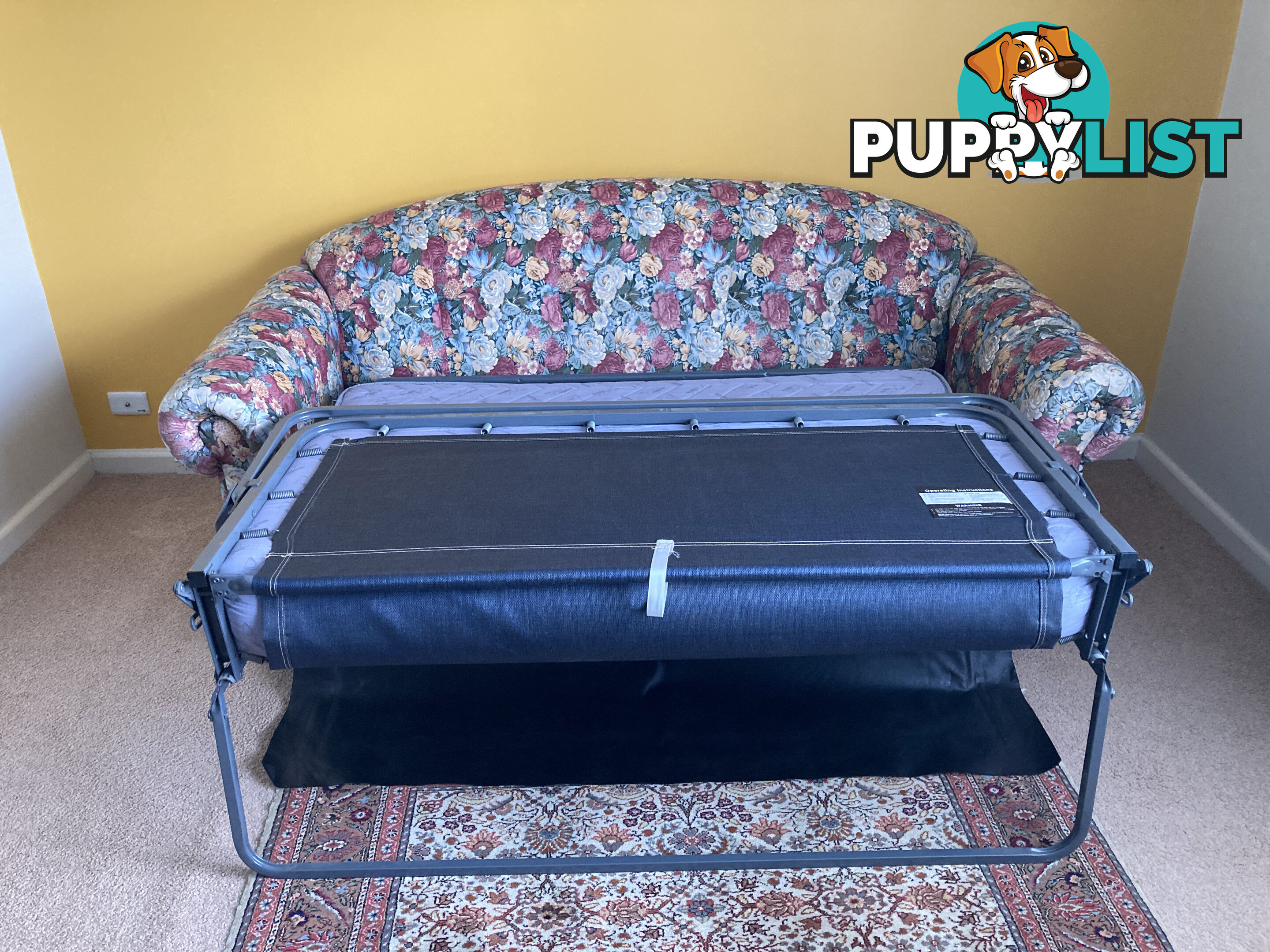 Quality &amp;#39;Mobilier&amp;#39; Sofa Bed. Rarely Used