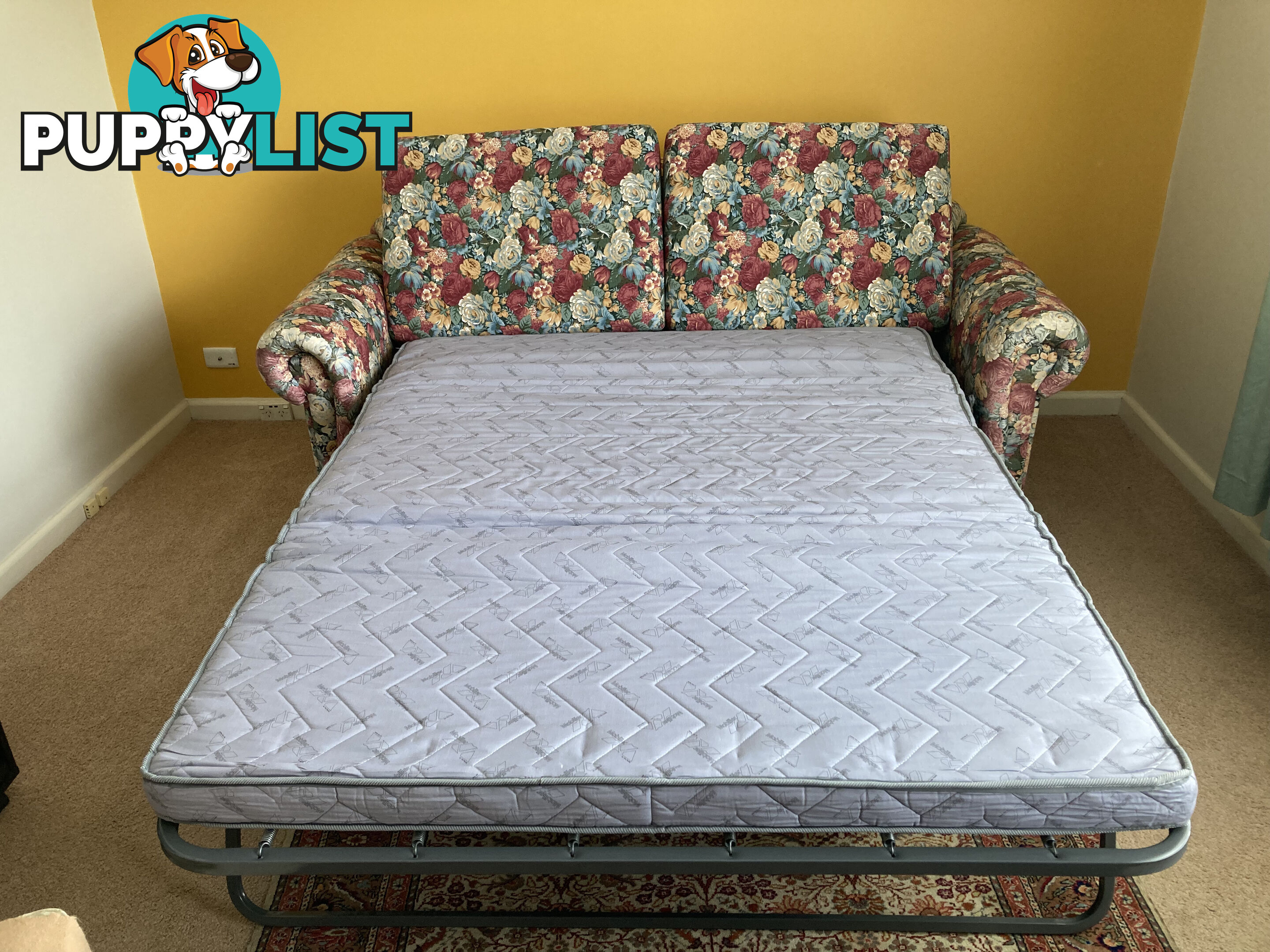 Quality &amp;#39;Mobilier&amp;#39; Sofa Bed. Rarely Used