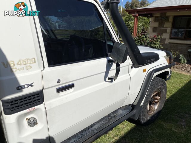 2008 Toyota Landcruiser VDJ79R GX Ute Manual