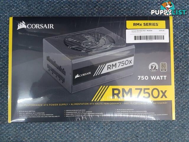 Corsair RM-750X 750W ATX12V Modular Power Supply