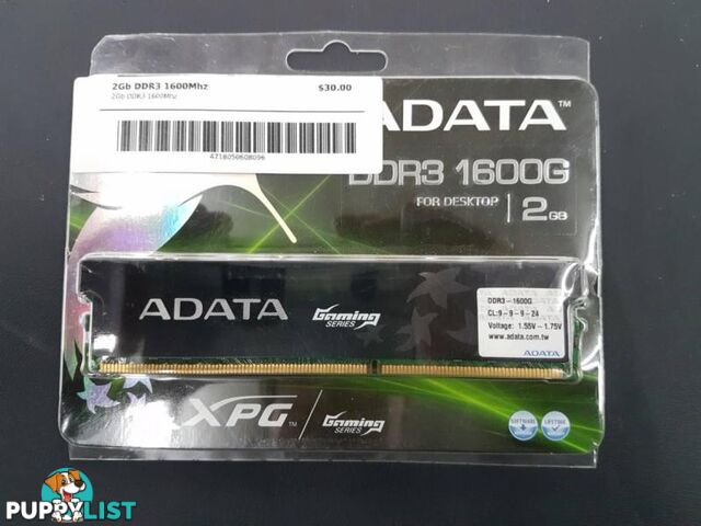 ADATA 2GB DDR3 1600