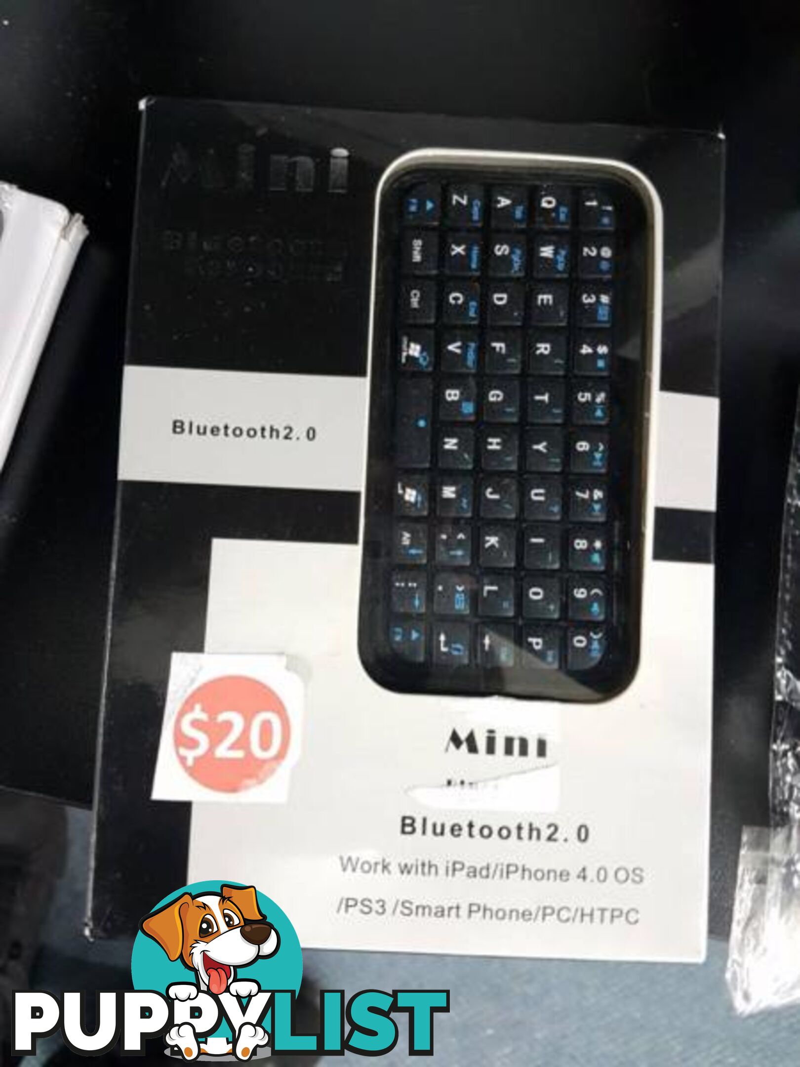 Mini Bluetooth Keyboard: Wireless Bluetooth 2.0 Keyboard