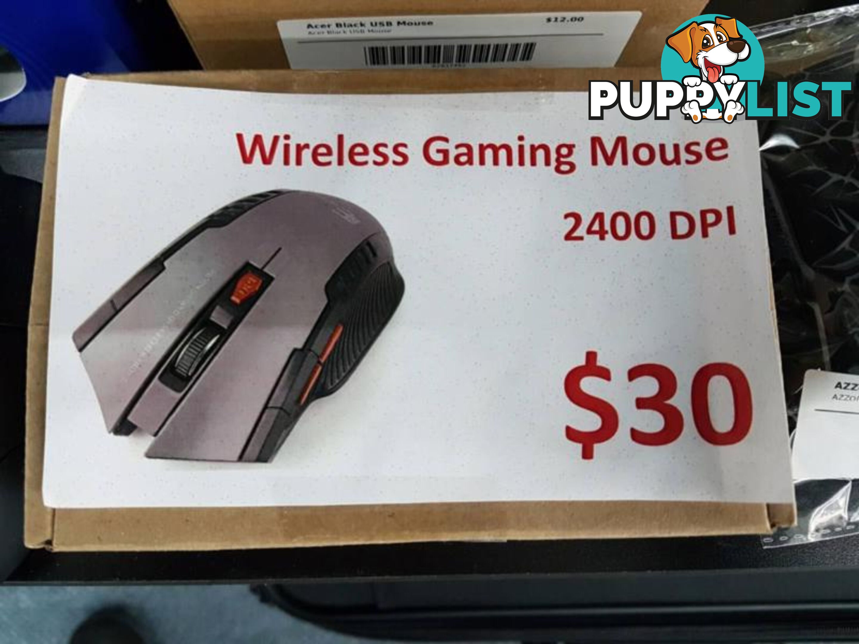 Wireless Gaming Mouse 2400 DPI