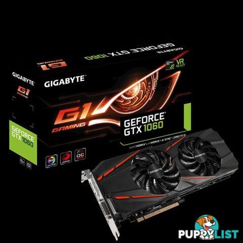 GTX 1060 6GB GEFORCE Nvida Graphics Card