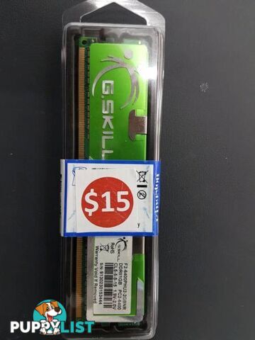 G Skill 1GB DDR2 PC6400 DIMM