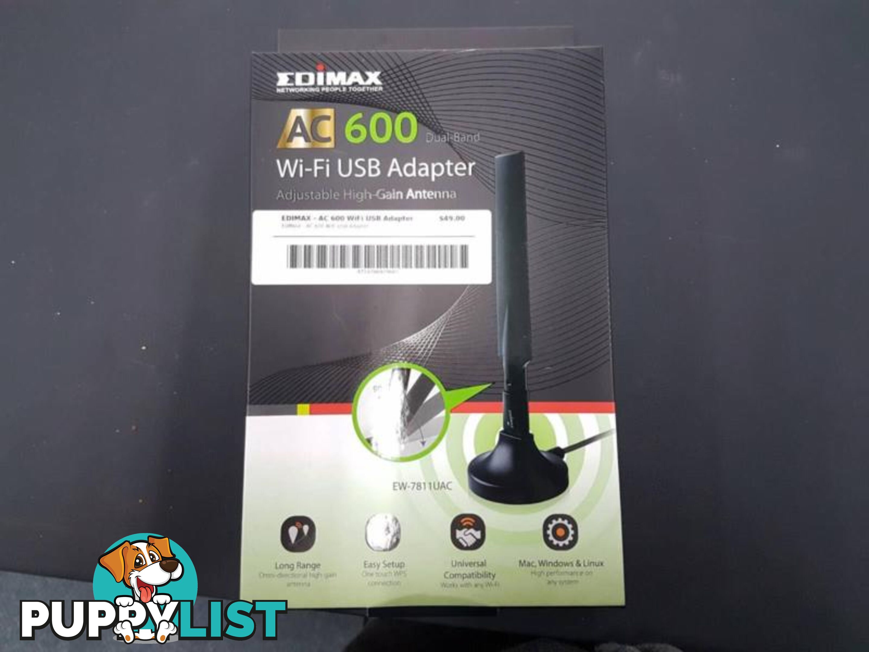 EDIMAX AC 600 WiFi USB Adapter